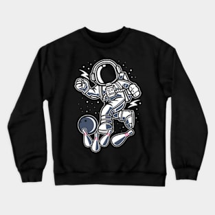 Astronaut Bowling Crewneck Sweatshirt